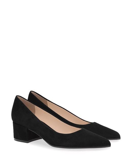 Gianvito Rossi Black Piper Pump 45