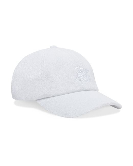 Vilebrequin White Terry Solid Cap for men