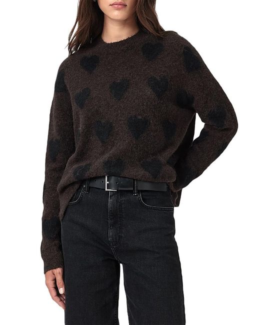AllSaints Black Amora Sweater