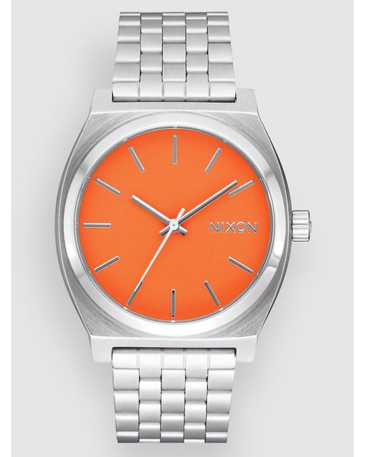 Time teller reloj naranja Nixon de color Gray
