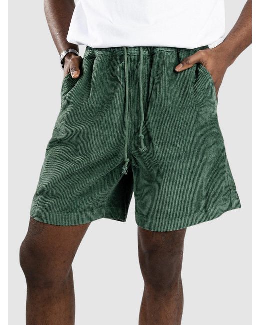 Cord easy pantalones cortos verde Blue Tomato de hombre de color Green