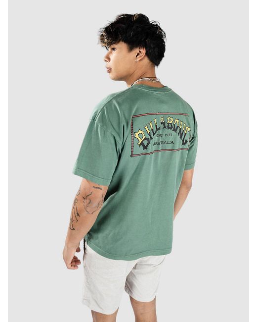 Arch wave og ww camiseta verde Billabong de hombre de color Green