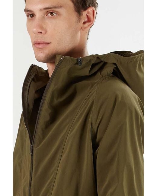 Remi Relief Synthetic Nylon Anorak Jacket in Army (Green) for Men 