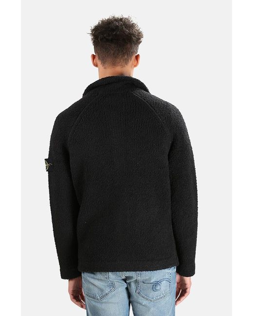 heavy black cardigan