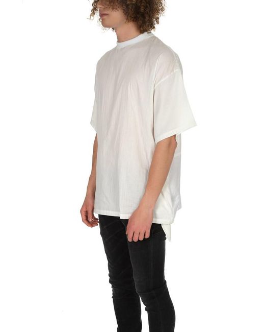 white baggy shirt
