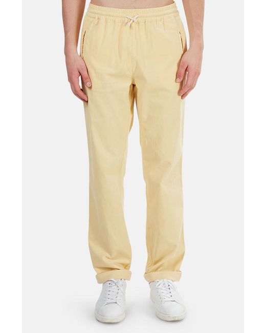 yellow beach trousers