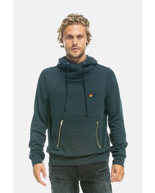 Aviator Nation Ninja Hoodie Charcoal in Green for Men | Lyst