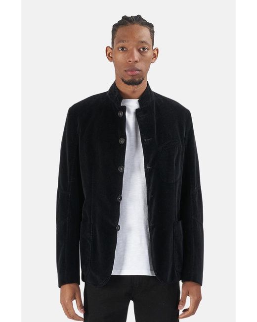 Massimo Alba Velvet Jacket in Black for Men | Lyst