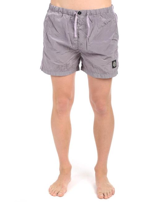 DSquared² Synthetic Swim Trunks in Steel Grey Grey Mens Clothing Beachwear Swim trunks and swim shorts for Men 