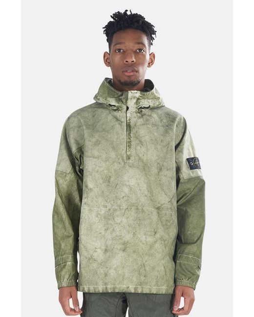 Stone Island Membrana Oxford 3l Lightweight Jacket in Natural for Men | Lyst