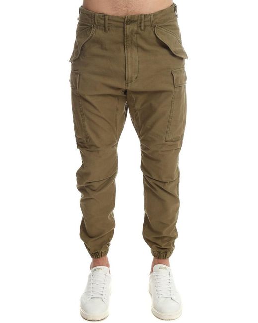 R13 Cotton Military Cargo Pant in Olive (Green) for Men Lyst