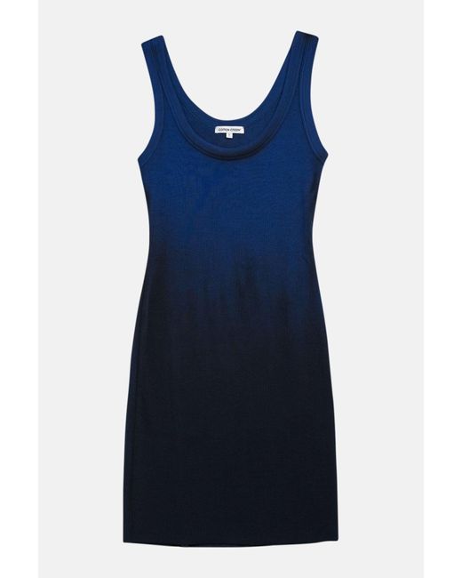 Cotton Citizen Cotton Verona Mini Dress Arctic Cast in Blue Lyst Canada
