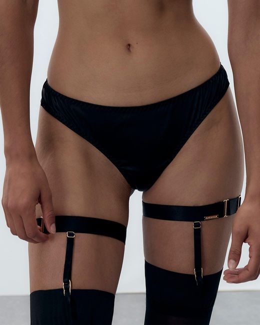 Bluebella Blue Garter Suspender