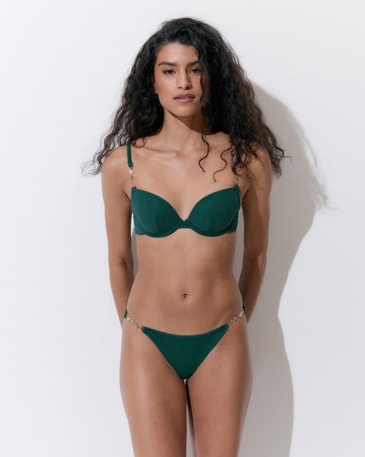Bluebella Green Caspian Bikini Brief