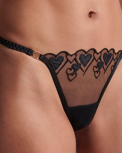 Bluebella Multicolor Harlow Open Back Heart Thong
