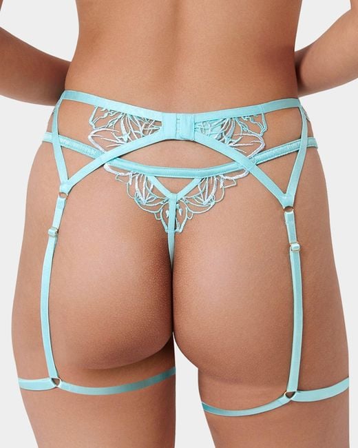 Bluebella Blue Lilly Thigh Harness