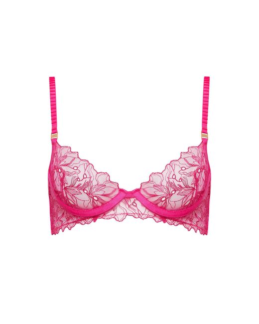 Bluebella Pink Astra Wired Bra Fuchsia