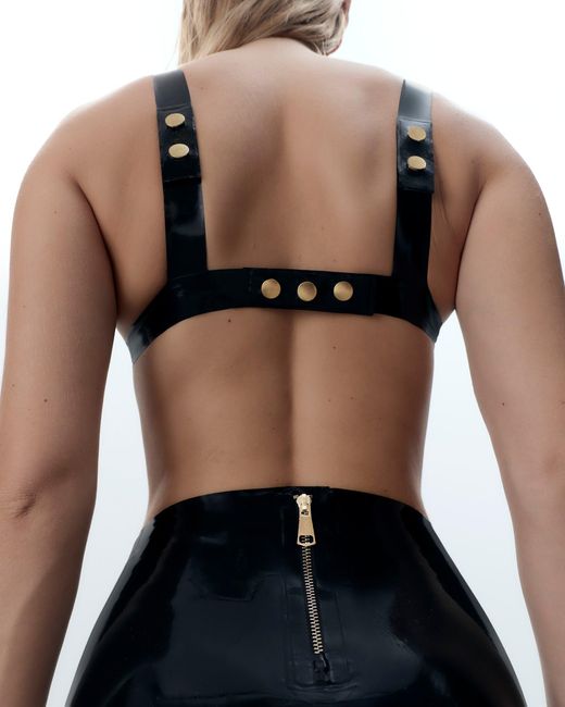 Bluebella Latex Soft Bra Black