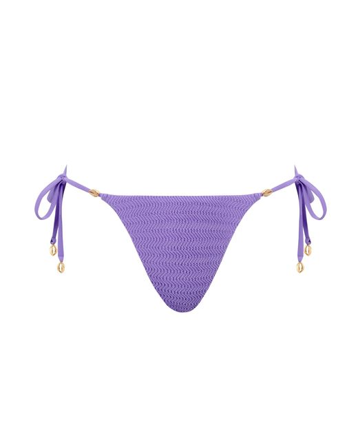 Bluebella Purple Shala Tie-side Bikini Brief Lilac