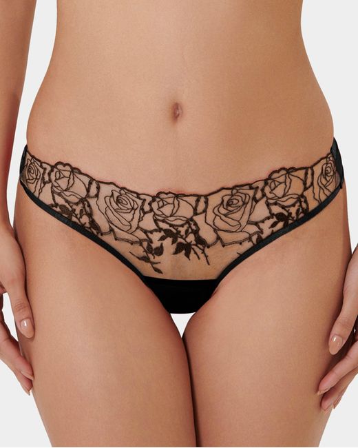Bluebella White Bluebella Rosalie Embroidered Panty