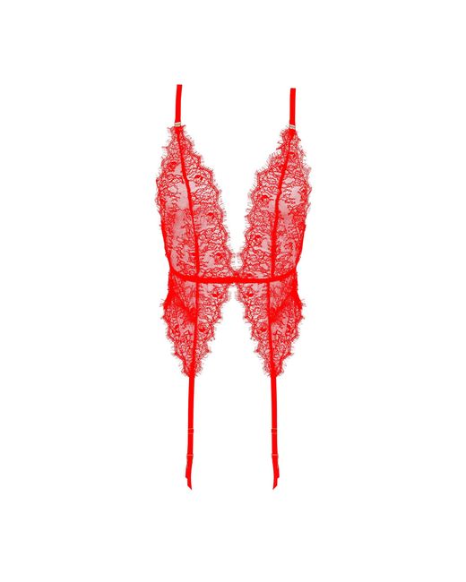 Bluebella Red Grace Soft Basque
