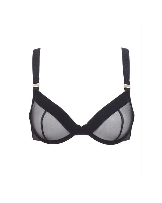 Bluebella Black Lilia Mesh Wired Bra