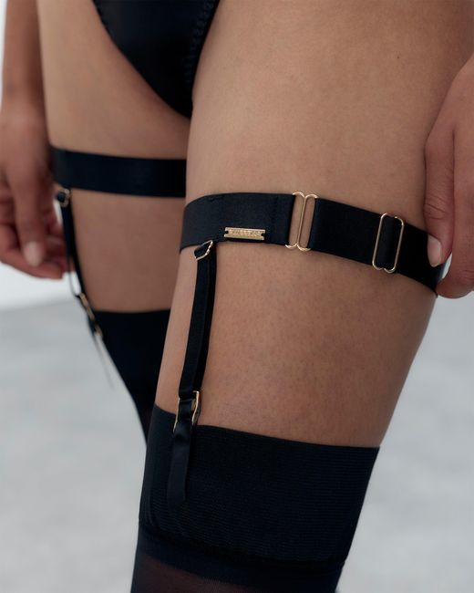 Bluebella Blue Garter Suspender