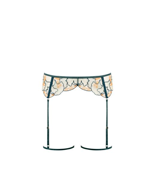 Bluebella White Gianna Thigh Harness
