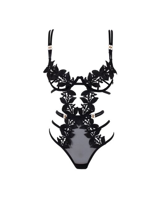 Bluebella White Ophelia Open Bodysuit