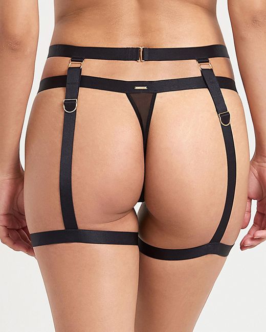 Bluebella White Thea Thigh Harness