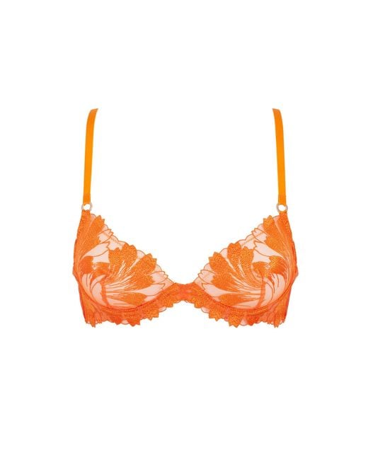 Bluebella Orange Colette Bra Peel