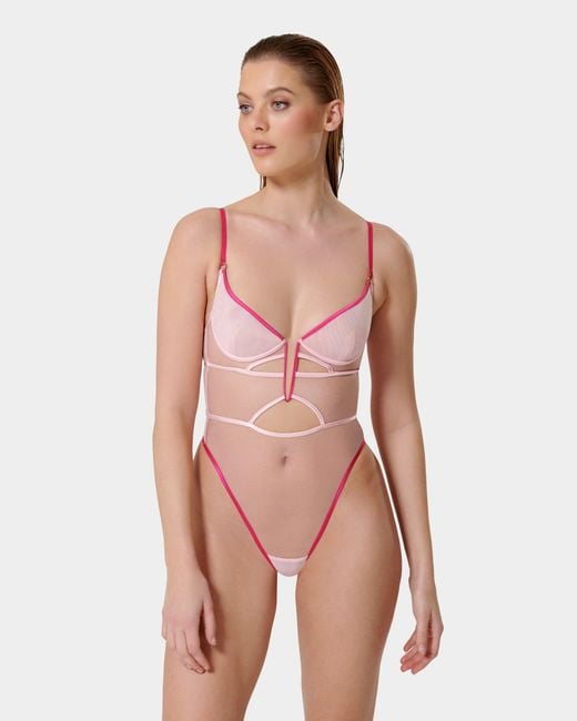 Bluebella Pink Joni Wired Body