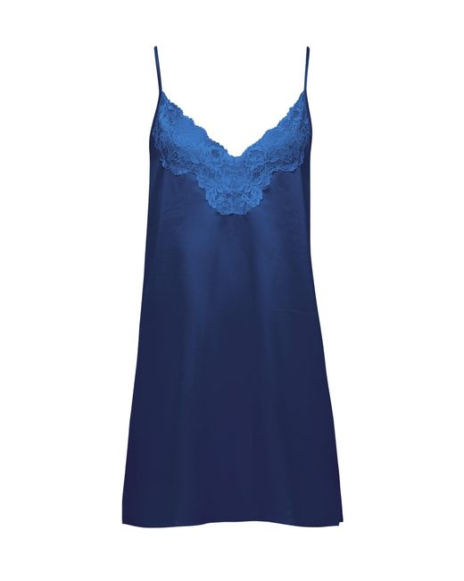 Bluebella Blue Isabella Satin Chemise