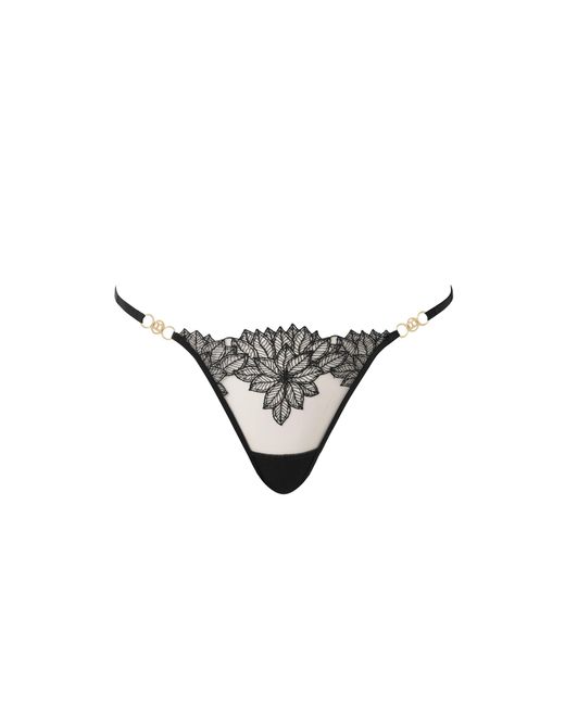 Bluebella Metallic Bluebella Inaya Sheer Floral Panty