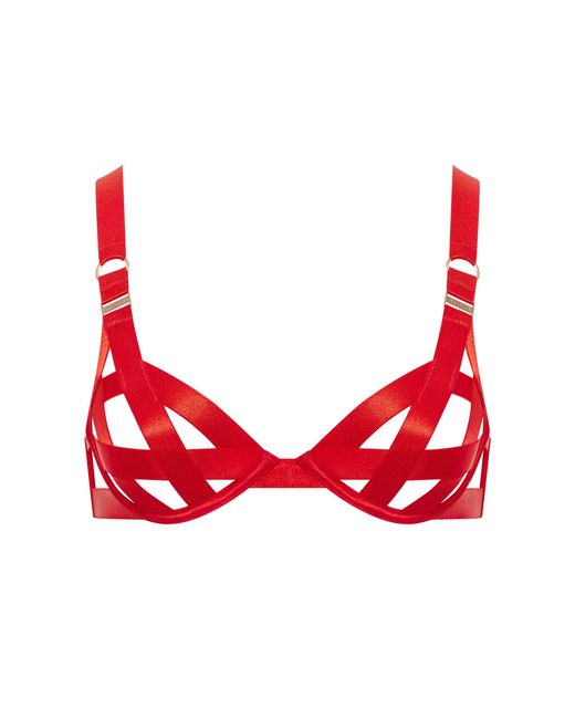 Bluebella Ariana Wired Bra Red