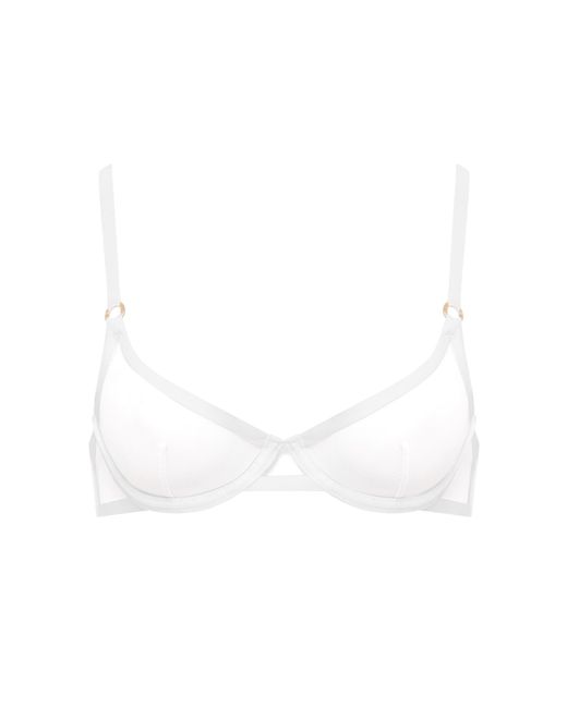 Bluebella White Naomi Mesh Bra