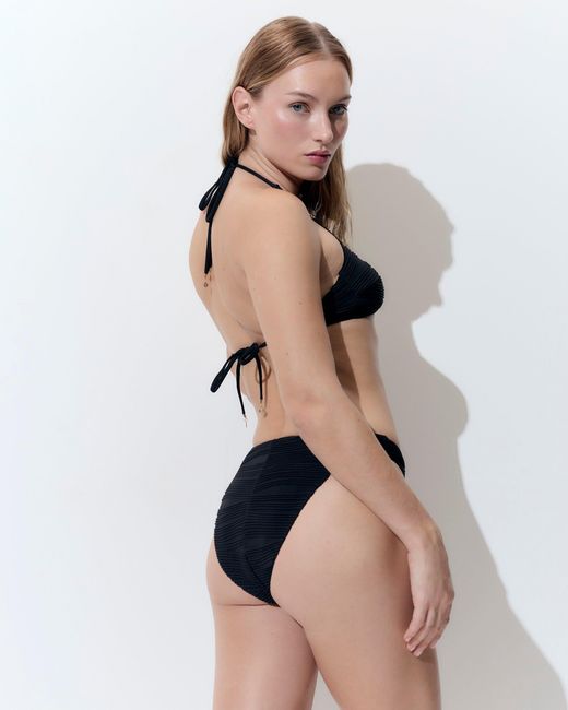 Bluebella Orta High-waist Bikini Brief Black