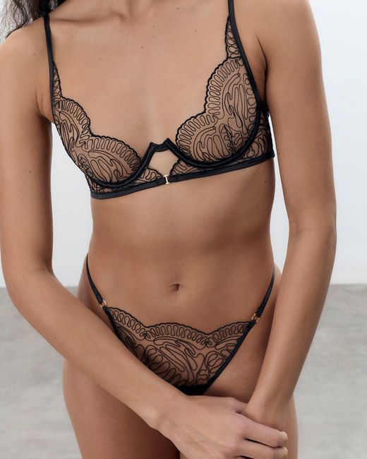 Bluebella Multicolor Leliana High Apex Longline Bra