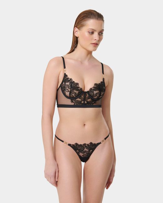 Bluebella Black Olympia Wired Bustier