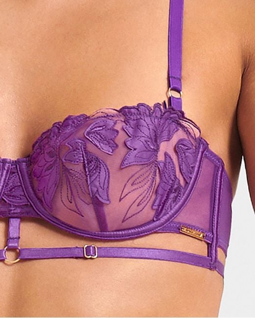 Bluebella Purple Isla Bra Electric