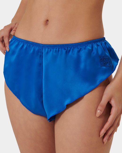 Bluebella Blue Faye Luxury Satin Cami Top And Short Set Egyptian