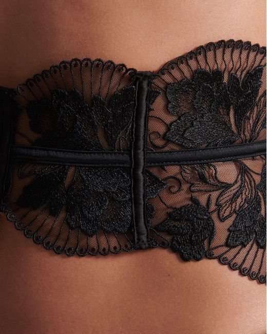 Bluebella Black Gabriella Detachable Waspie Suspender