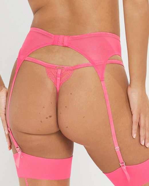 Bluebella Pink Marseille Suspender Fandango
