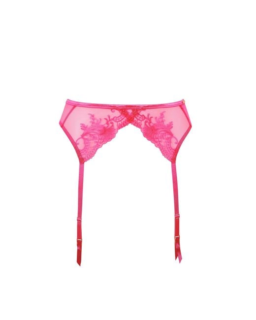 Bluebella Pink Marseille Suspender Fandango