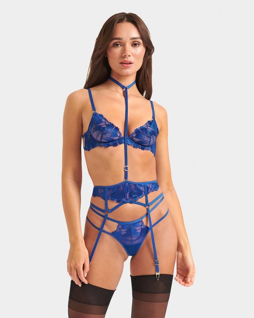 Bluebella Blue Colette Suspender Harness Surf The Web