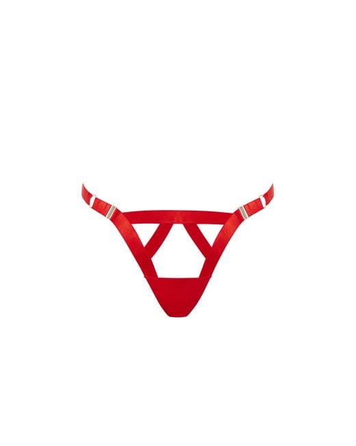Bluebella Red Ariana Strappy Open Thong