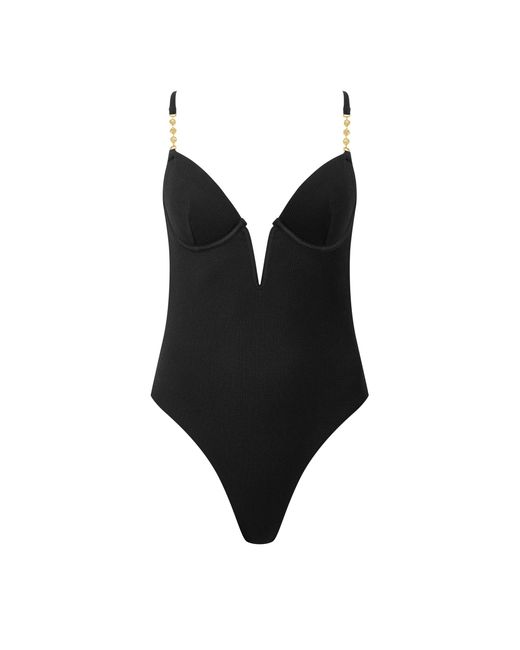 Bluebella Black Caspian Underwire Swimsuit