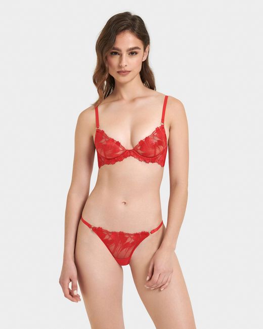 Bluebella Red Colette Bra