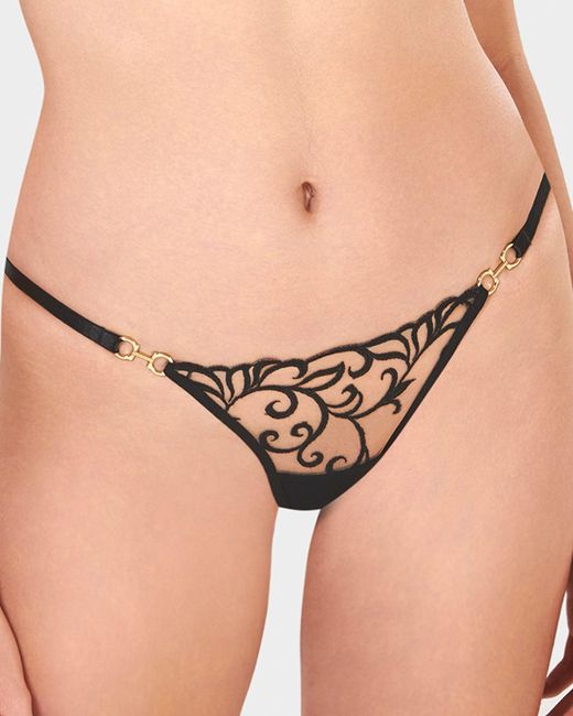 Bluebella Harriet Eco Brief Black/sheer