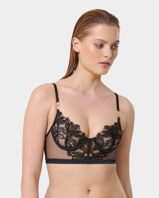 Bluebella Black Olympia Wired Bustier